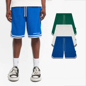 Wholesale Custom Basketball Sports Mesh Own Logo Shorts Men's Shorts Workout Streetwear Men Casual Track Shorts High Street Men