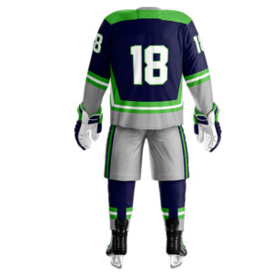 Lightweight Breathable Ice Hockey Team Uniform Sets for Adult Players