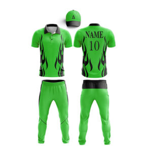 Modern Customizable Cricket Uniform Kit Set with Breathable Fabric and Comfort Fit