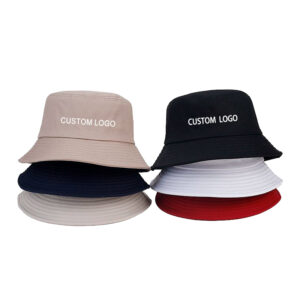 Custom Printed 100% Cotton Bucket Hats with Embroidery Logo Wholesale Manufacturer
