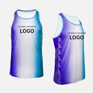 Factory Made Marathon Running Vests Custom Printed Tank Tops